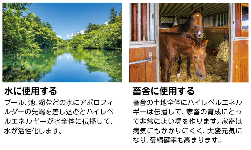 アポロ・フィルダーロイヤル シンウエフト、利用シーン１