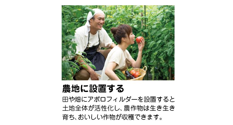 アポロ・フィルダーロイヤル シンウエフト、利用シーン２