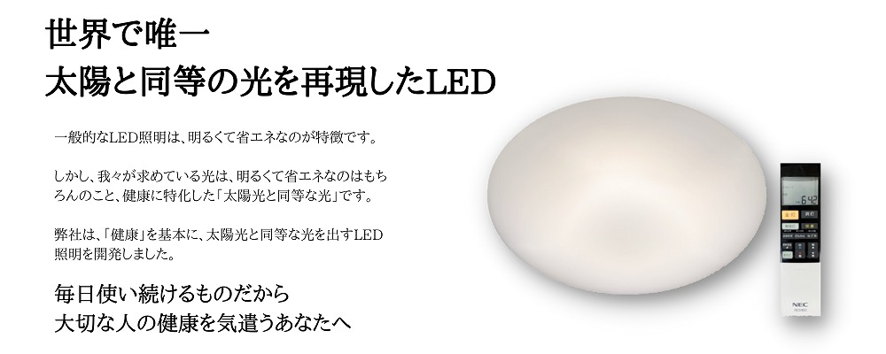 陽光LED照明「明王」2